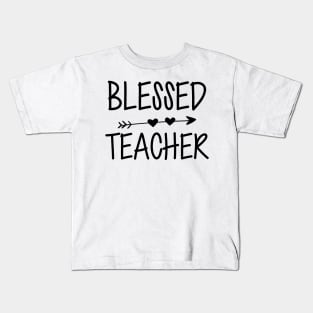 Teacher - Blessed Teacher Kids T-Shirt